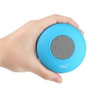 Wireless Bluetooth Speaker YKS Portable Water Resistant Shower Speaker Built-in Mic, Bluetooth V 3.0 N11