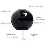 Music Speakers with Led Lights, Portable Bluetooth Color Ball, Ambiance Rainbow Light with Remote Controller,... N3