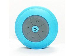 Bluetooth Shower Speaker With Fm Radio, Built In Mic And LED Mood Light - White N4