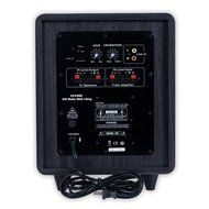 Acoustic Audio CSPS8-B Home Theater 8" Powered Subwoofer Black Front Firing Sub N2