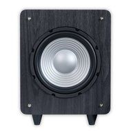Acoustic Audio CSPS8-B Home Theater 8" Powered Subwoofer Black Front Firing Sub N3