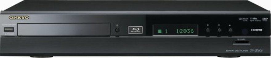 Onkyo DV-BD606 Blu-ray Single Disc Player (Black)