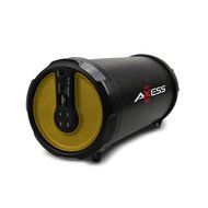 AXESS SPBT1030RD 2.1 Indoor/Outdoor Hi-Fi Bluetooth Speaker with 3" Bass and Built-In Rechargeable Battery, Red N2