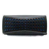 co2CREA (TM) Soft Due-Color Carrying Storage Travel Fashion Case Bag Skin for Logitech X300 Wireless Bluetooth... N10