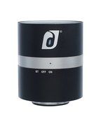 Damson Audio Twist Portable Wireless Bluetooth Speaker Lightweight Aluminum Construction - Black