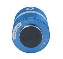 Damson Audio Twist Portable Wireless Bluetooth Speaker Lightweight Aluminum Construction - Black N30