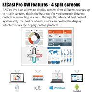 GloryKylin HDMI VGA TV/Projector Streaming Media Player Wireless/Lan DLNA Miracast Airplay Wireless Display N4