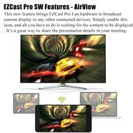 GloryKylin HDMI VGA TV/Projector Streaming Media Player Wireless/Lan DLNA Miracast Airplay Wireless Display N5