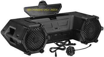 PLANET AUDIO PATV85, Built-in Amplifier, 8" Speakers, 1.5" Tweeters, Bluetooth Audio, Remote Control, LED Lightbar...