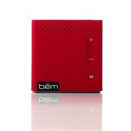 Bem HL2022C Bluetooth Mobile Speaker for Smartphones - Retail Packaging - Red N4