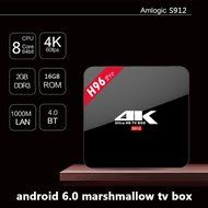 STOGA PTV ST-H96 PRO TV BOX 8 Core Android 6.0 TV BOX Amlogic S912 64 Bit 2.0GHz Streaming Media Player N4