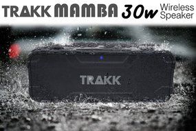 TRAKK MAMBA New Model 30W of Power Portable Wireless Waterproof Rugged Shockproof Bluetooth Speaker with Built... N4