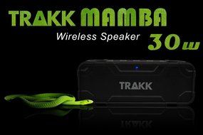 TRAKK MAMBA New Model 30W of Power Portable Wireless Waterproof Rugged Shockproof Bluetooth Speaker with Built... N8