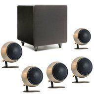 Orb Audio Mini 5.1 Home Theater Speaker System in Hand Antiqued Bronze