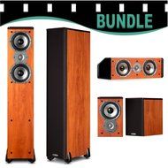 Polk Audio Home Theater System (2) TSi300 Floorstanding Speakers (2) TSi100 Bookshelf Speakers (1) CS10 Center...