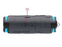 Tmvel Aquamasti Rugged Wireless Bluetooth 4.0 Shockproof Water Resistant/Waterproof Speakers with Power Bank -... N9