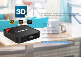 Leelbox Q1 Plus Kodi 16.0 Amlogic S905 Quad-Core Cortex-A53 64bit Android 5.1 TV Box with 1GB DDR3 RAM 8GB emmc... N4