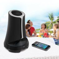 SyrenPro by iLuv - Wireless Weather-Resistant Outdoor Bluetooth Speaker for Picnics, BBQ&#039;s, Pool Parties, Camping... N10