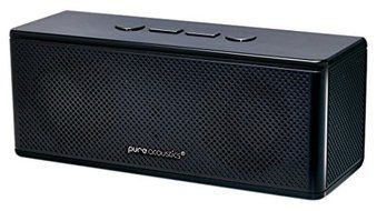 Pure Acoustics HipBox-mini Portable Bluetooth Companion Speaker with Aux + FM Radio and Phone Call Handling -...