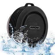 Mpow Buckler Wireless Waterproof Shower Speaker Bluetooth with Built-in Speakerphone for Shower or Outdoor Activities N2