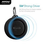 Mpow Buckler Wireless Waterproof Shower Speaker Bluetooth with Built-in Speakerphone for Shower or Outdoor Activities N3