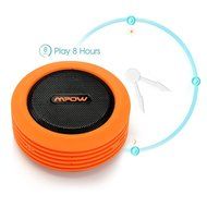 Mpow Buckler Wireless Waterproof Shower Speaker Bluetooth with Built-in Speakerphone for Shower or Outdoor Activities N13
