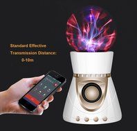 Electrostatic Plasma Ball Bluetooth Speaker GerTong Magic Light Touch Wireless 3D Stereo Subwoofer Creativity... N6