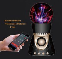 Electrostatic Plasma Ball Bluetooth Speaker GerTong Magic Light Touch Wireless 3D Stereo Subwoofer Creativity... N12