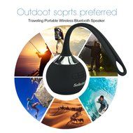Selectec Sports Bluetooth Speaker sd Card Reader Multi-function Ultra Portable Mini Speaker for iphone 6/6s, iphone... N12