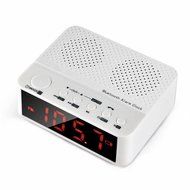 DOITOP Protable Wireless Bluetooth Speaker, With Desktop Digital Alarm Clock LED Time Display FM Radio with LED...