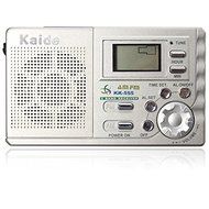 BephaMart Kaide K555 AM FM Portable Radio Mini Home Travel Pocket LCD Digital Display Alarm Clock N2