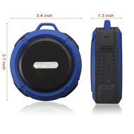Elivebuy&reg; 5 Watt Driver Portable Waterproof Bluetooth 3.0 Speaker Rugged Wireless For Outdoor/Shower with Built-in... N11