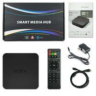 YUNTAB MX4 Android 4K TV BOX RK3229 Quad Core CPU 1G/8G WIFI HDMI With Xbmc Kodi H.265 Video DLAN Miracast Video... N4