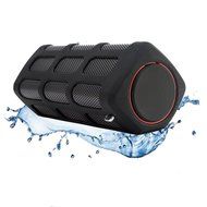 SINOBAND&reg; S400 Waterproof, Dustproof and Shockproof Portable Stereo Power Bank Bluetooth Speaker in Black, Bluetooth...