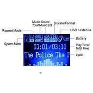 iwish TT029 Portable Mini Digital Speaker Crystal Colorful Flashing LED Light USB Flash Drive and Micro TF Card... N7