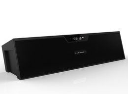 Sun Joyful Wireless Portable Bluetooth Stereo Outdoor Speaker with FM Radio,Built-in Mic, LED Display,Alarm Clock...