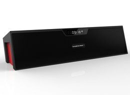 Sun Joyful Wireless Portable Bluetooth Stereo Outdoor Speaker with FM Radio,Built-in Mic, LED Display,Alarm Clock... N5