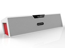Sun Joyful Wireless Portable Bluetooth Stereo Outdoor Speaker with FM Radio,Built-in Mic, LED Display,Alarm Clock... N6