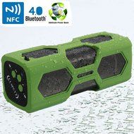 VICTORSTAR@ Waterproof Sport Speaker /Bluetooth CSR 4.0 with NFC /3600mah Rechargeable Battery 12 Playing Hours... N15