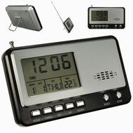 BephaMart XM-810 LCD Digital Calendar Clock Portable FM Radio Alarm Temperature Measurement Timer