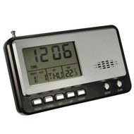 BephaMart XM-810 LCD Digital Calendar Clock Portable FM Radio Alarm Temperature Measurement Timer N2