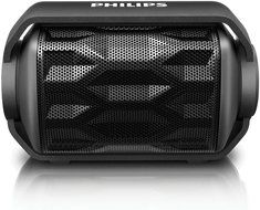 Philips BT2200B/27 Shoqbox Mini Rugged Compact Wireless Waterproof Outdoor or Shower Portable Bluetooth Speaker...