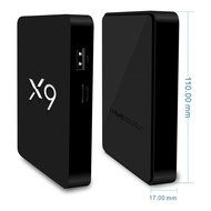 Miraclears X9 Amlogic S905X Android 6.0 TV Box 2G/8G KODI Smart TV Box 802.11 b/g/n Wireless Standard Bluetooth... N6