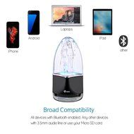 Svance Dancing Water Speaker Portable Wireless Bluetooth Speaker Powerful Stereo Sound and LED Light Show Music... N4