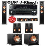 Klipsch RP-260F 5.2 Reference Premiere Home Theater System with Yamaha AVENTAGE RX-A860BL 7.2-Ch Network AV Receiver