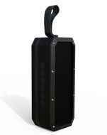 Tmvel Wireless 4.0 Bluetooth Waterproof Rugged 30 Watt Speaker - Black