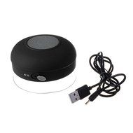 TOMROW High definition Bluetooth 3.0 audio wireless connectivity Water Resistant Bluetooth Shower Speaker-Black N6