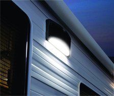KING RVM2001 Premium Bluetooth Outdoor Speaker with Multi-Color LED Light and App Control - Black