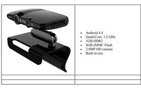 SCC Smart TV Box All in One Entertainment System Built in Camera and Microphone Back to School Special N2