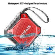 AOMAIS Ultra Portable Wireless Bluetooth Speakers with 8W Output Loud Sound,Waterproof IPX7 Floating,Stereo Pairing... N3